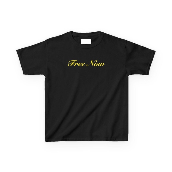 Other - Free Now Baby Tee Y2K Trendy Shirt Black